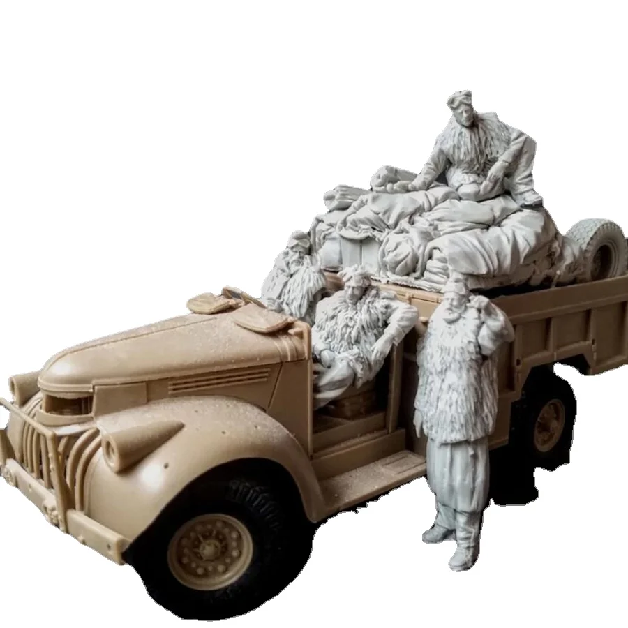 1/35 Resin Figure Model Kit 2  - đánh giá và giá Model Kit Cangdao