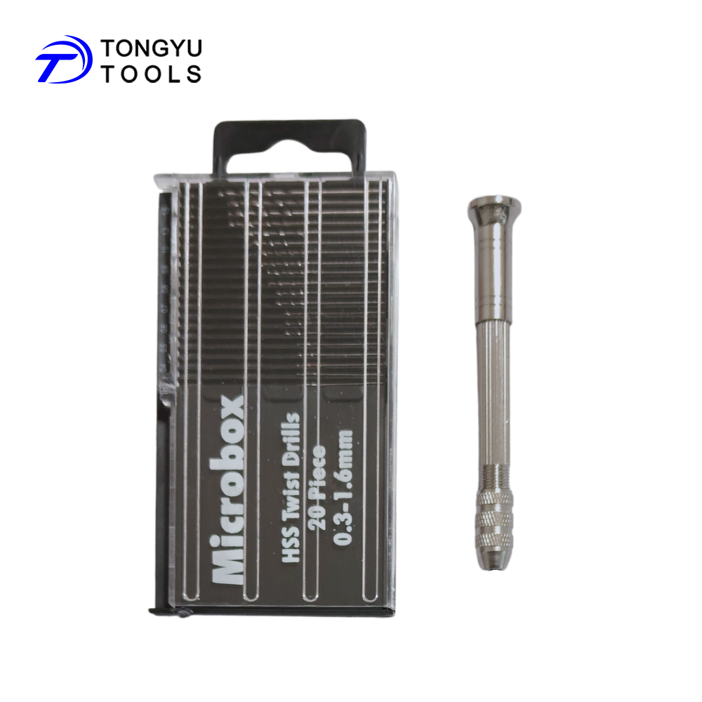 Micro Mini Twist Drill Bit Set - đánh giá và giá Pin Vice Micro