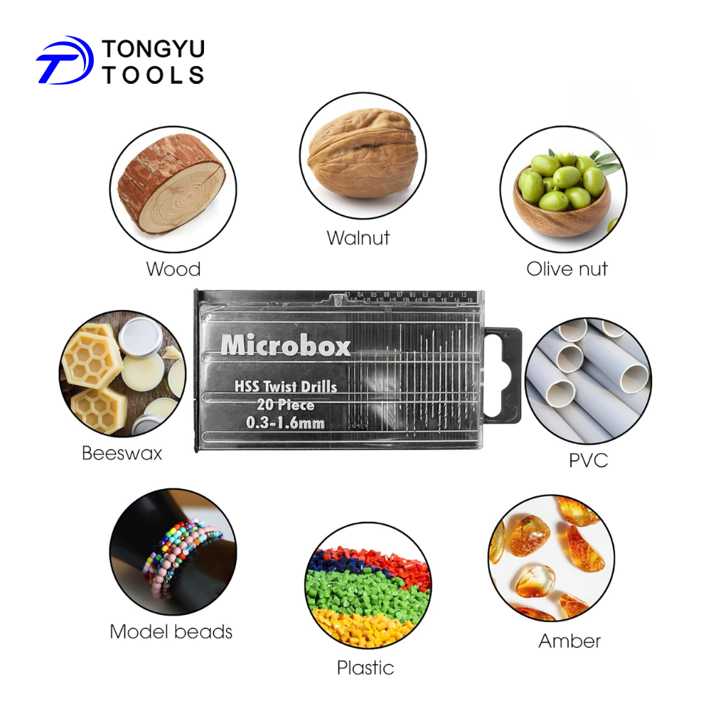 Micro Mini Twist Drill Bit Set - đánh giá và giá Pin Vice Micro