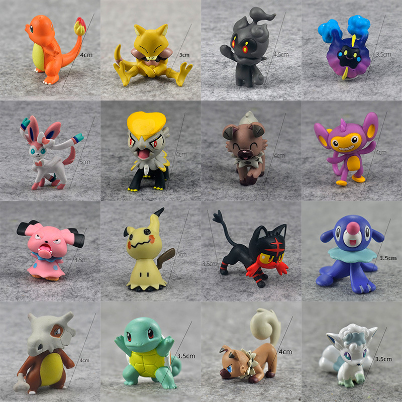 Pokemon Mini Figures Pikachu C - đánh giá và giá Model Kit Eevee