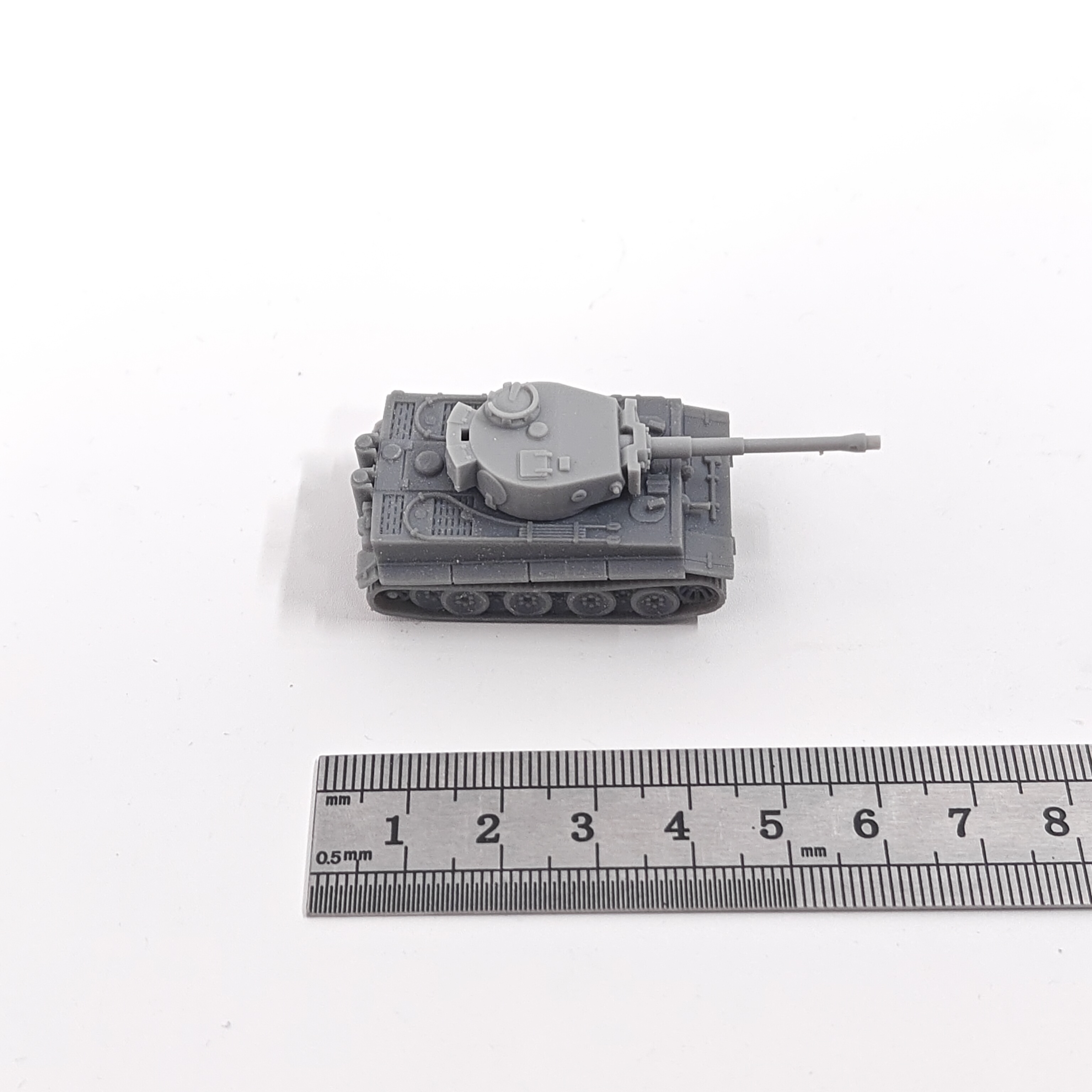 1/144 Scale Tiger I Mid tank M - đánh giá và giá Model Kit Zza