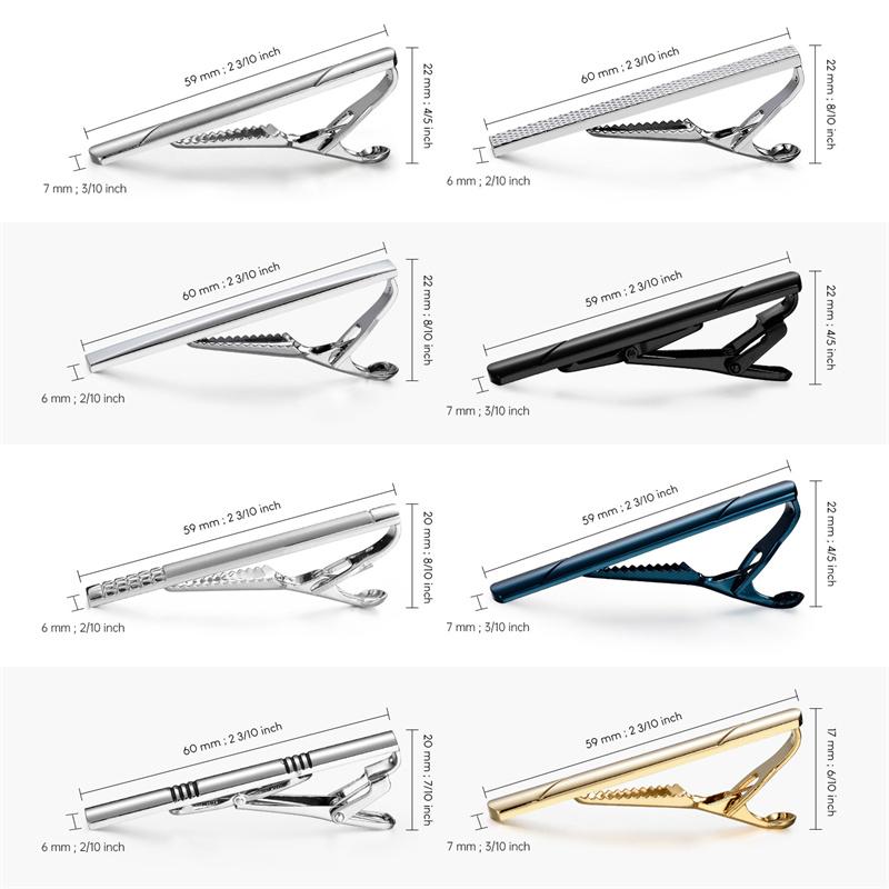 7/8/10 PCS Tie Clip Set With G - đánh giá và giá Model Kit Iron Man
