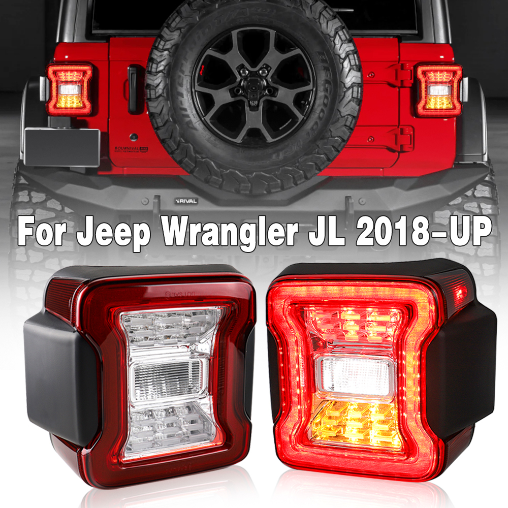 LED Tail Lights for Jeep Wrang - đánh giá và giá Model Kit Jeep