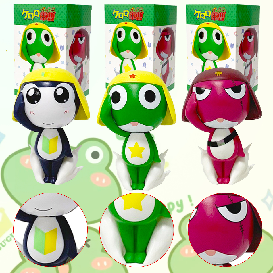 11cm Keroro Gunso Anime Figure - đánh giá và giá Model Kit Keroro