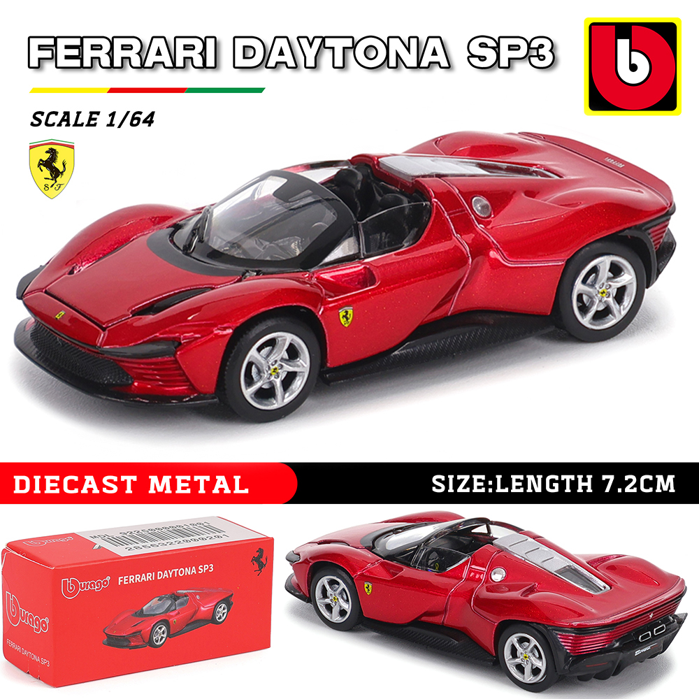 Bburago1:64 Ferrari SP3 458 59 - đánh giá và giá Model Kit Ferrari