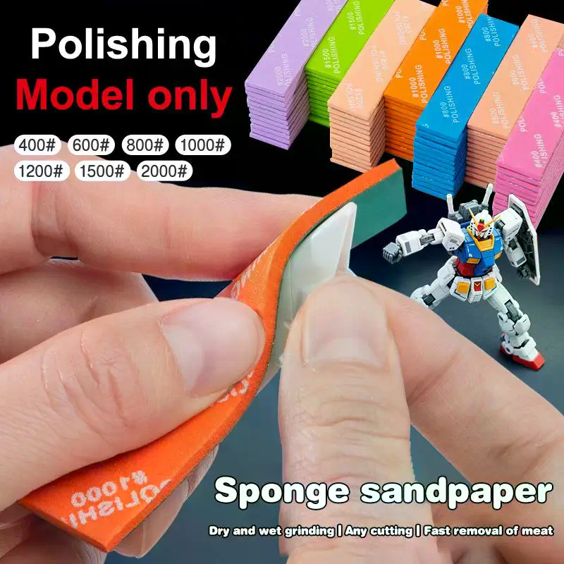 9Pcs MS-E400~1200 Semi-rigid S - đánh giá và giá Sanding Stick Set