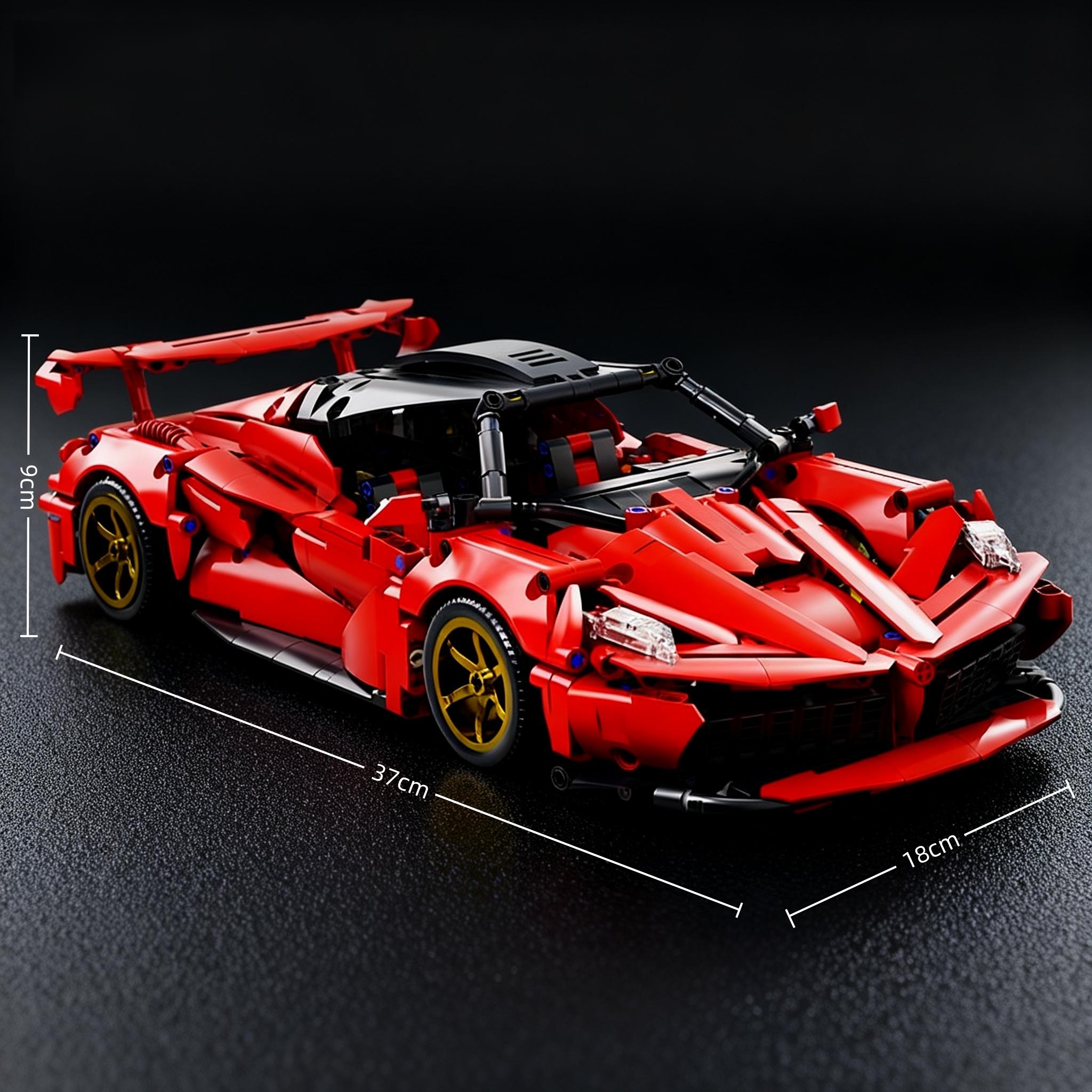 1000+pcs MOC Technical Compati - đánh giá và giá Model Kit Ferrari