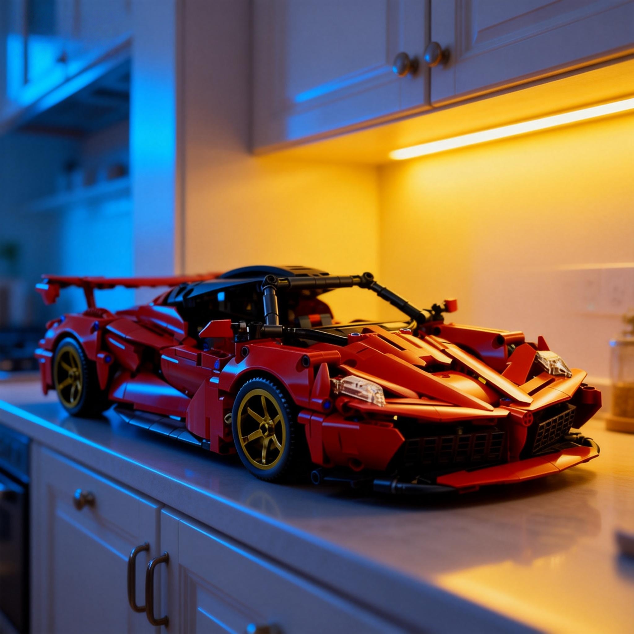 1000+pcs MOC Technical Compati - đánh giá và giá Model Kit Ferrari