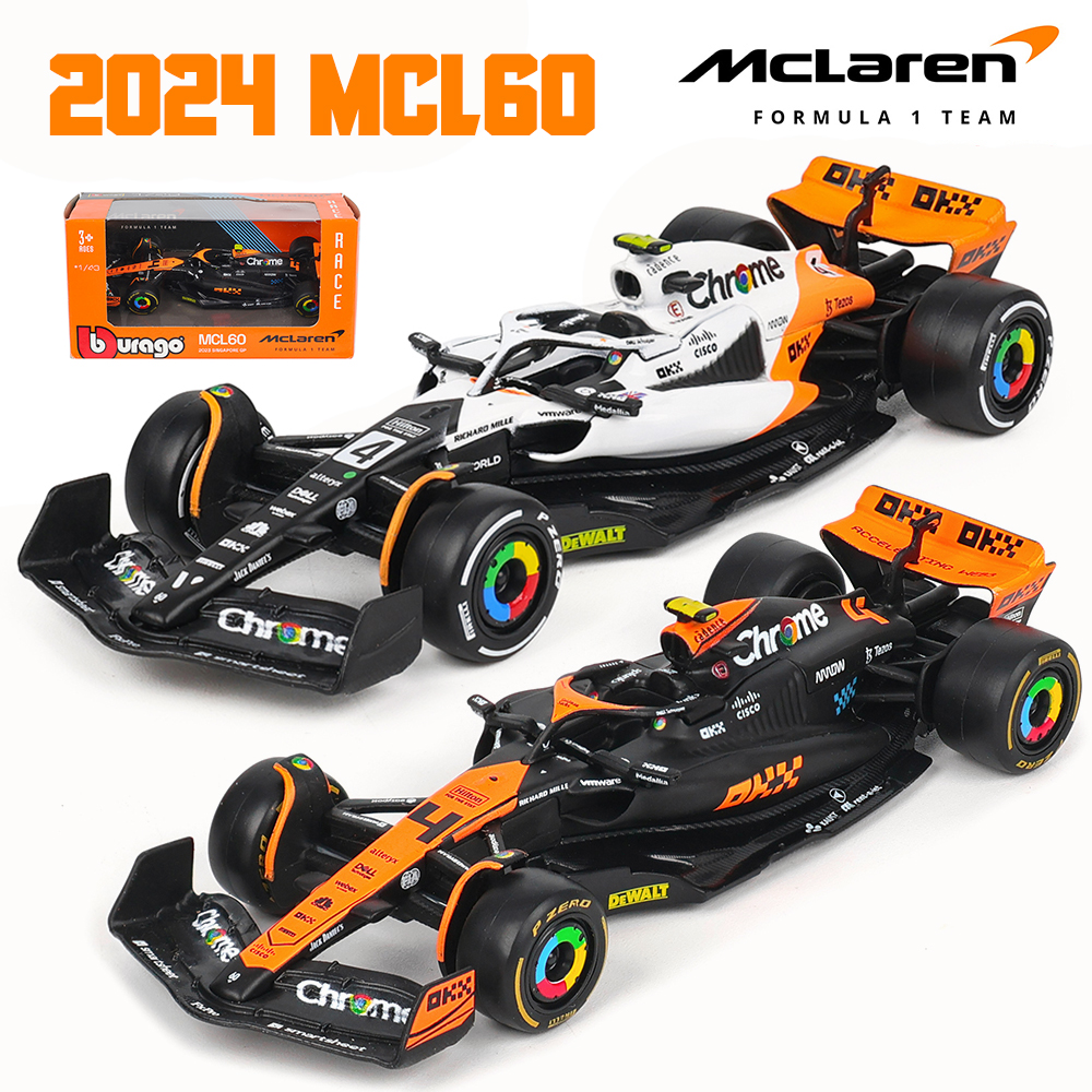 Bburago 1: 43 McLaren F1 2024  - đánh giá và giá Model Kit Ferrari