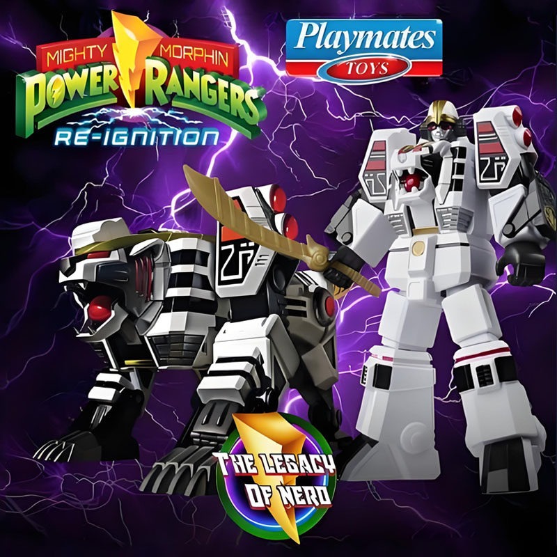 Anime Power Rangers White Tige - đánh giá và giá Model Kit Megazord