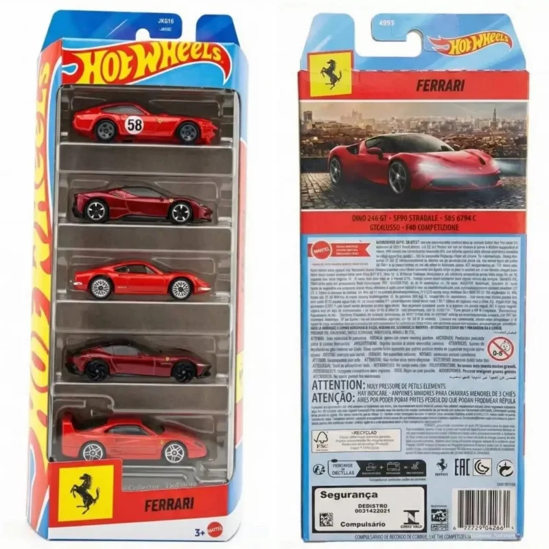 New Hot Wheels Ferrari JLN12 5 - đánh giá và giá Model Kit New