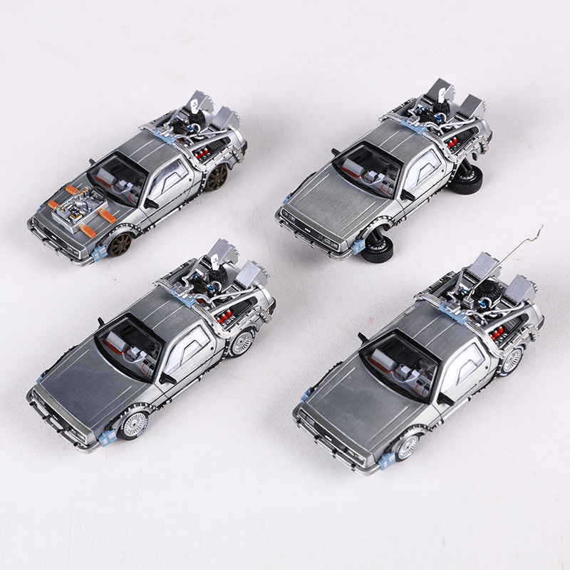 MJ 1:64 DeLorean DMC I II III  - đánh giá và giá Model Kit Ferrari