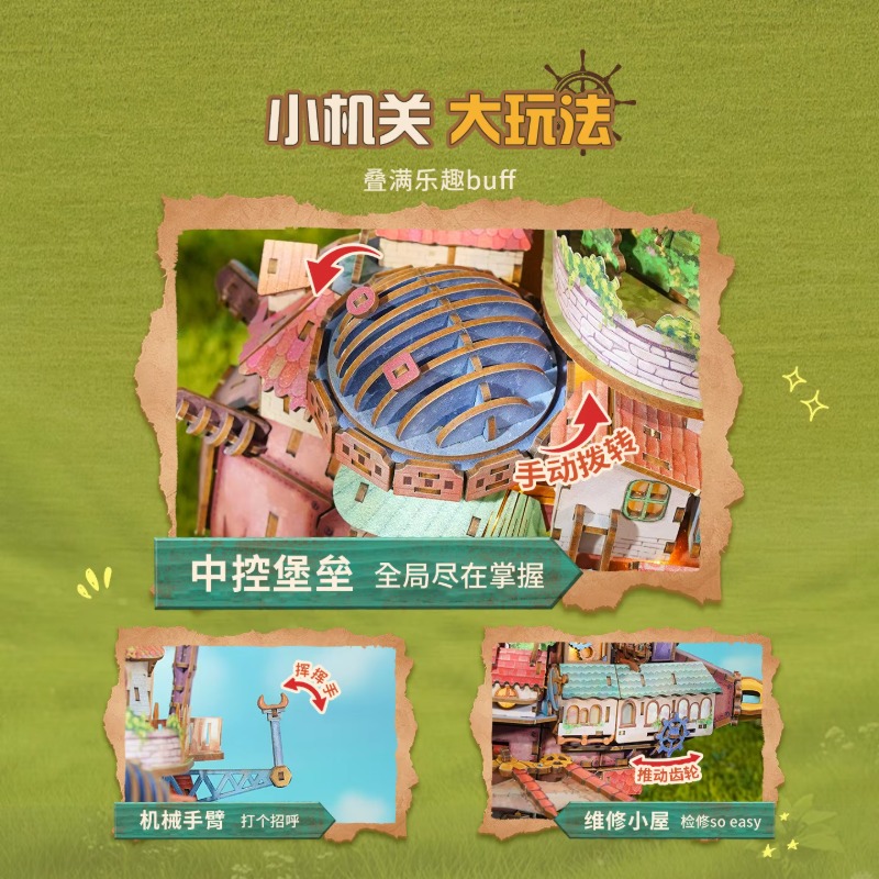 Genuine Travel Vessel Howl's M - đánh giá và giá Model Kit Companies