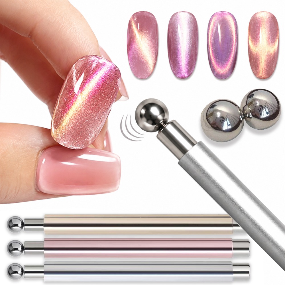 1/2Pcs Nail Cat Eye Magnetic B - đánh giá và giá Sanding Stick Set