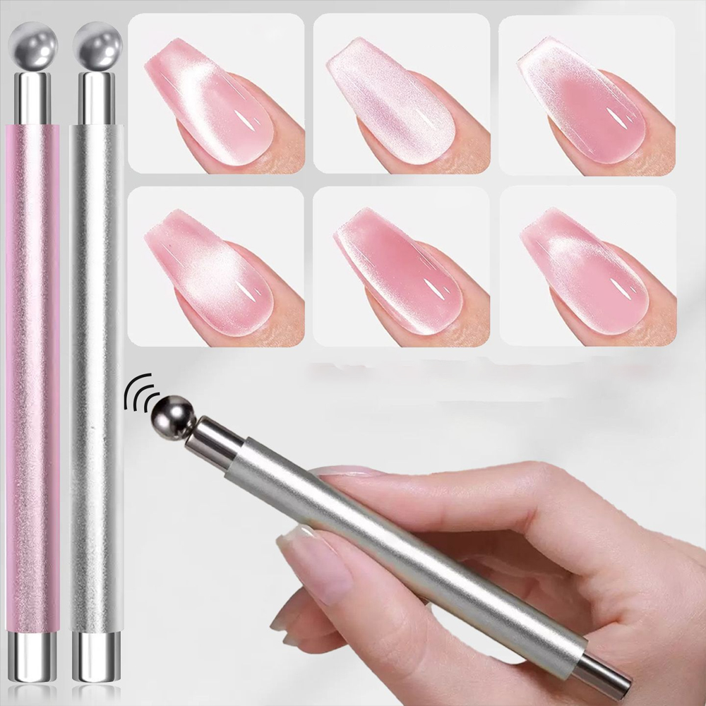 1/2Pcs Nail Cat Eye Magnetic B - đánh giá và giá Sanding Stick Set