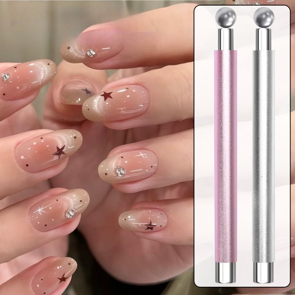 1/2Pcs Nail Cat Eye Magnetic B - đánh giá và giá Sanding Stick Set